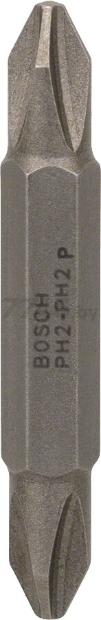 Бита для шуруповерта двусторонняя PH2 - PH2 45 мм BOSCH (2607001740)